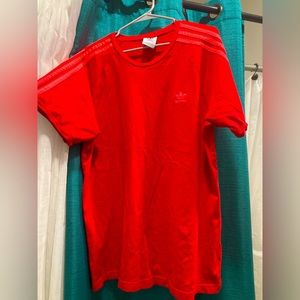 Adidas red shirt